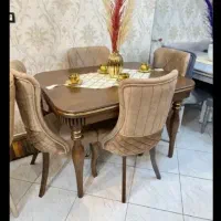 میزنهارخوری ۴نفری چوب راش نهار خوری ۵۶۵۶۷۸۱