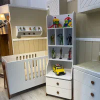 سرویس خواب نوزادی|تخت و صندلی بچه|تهران, علم و صنعت|دیوار