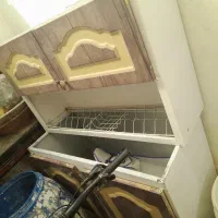 سینک درحدویک عددآبچکان باکابینت|آب‌چکان و نظم‌دهنده ظروف|گنبد کاووس, |دیوار