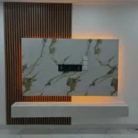 میز تلویزیون اجرای دکور ال سی دی منصفانه شیک