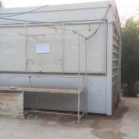 فروش کانکس فلافلی آماده فعالیت در بازارچه ساحلی|کافیشاپ و رستوران|دیلم, |دیوار