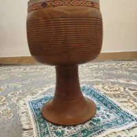 تمبک پوست شتر|سازهای سنتی|دهلران, |دیوار