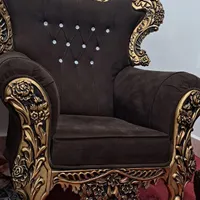 مبلمان ۷نفره و جلو مبلی در حد نو هستن|مبلمان خانگی و میز عسلی|شادگان, |دیوار