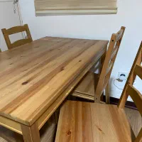 میز و صندلی ۴ نفره ایکیا|میز و صندلی غذاخوری|تنکابن, |دیوار