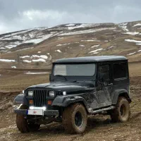 جیپ صحرا موتور بزرگ