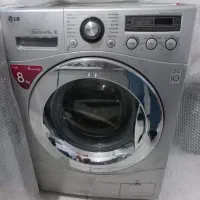 ماشین لباسشویی ۸ کیلویی LG|ماشین لباسشویی و خشککن لباس|تهران, خاک سفید|دیوار