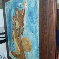 تابلوی معرق تمام چوب|تابلو، نقاشی، عکس|بابلسر, |دیوار