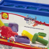 اسباب بازی پیچ و مهره اموزشی