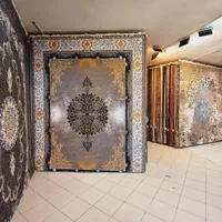 فرش ۹متری سورمه ای و فیلی طرح ۷۰۰شانه نخ bsf|فرش|مشهد, طلاب|دیوار