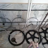 وسایل دوچرخه حراج همه باهم 1میلیون