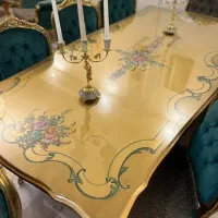 سرویس مبل و نهارخوری هشت نفره فرانسوی