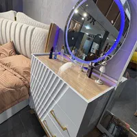 تخت و سرویس خواب و دراور روکش هایگلاس