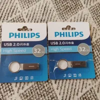2 عدد فلش مموری فیلیپس 32 گیگ استیل