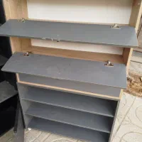 کتابخانه و جاکفشی|جاکفشی، کمد، دراور|اسفراین, |دیوار