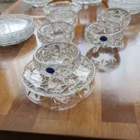 لمونژ پارچ بارفتن کریستال اتریش پیش دستی لهستان|ظروف سرو و پذیرایی|تهران, وردآورد|دیوار