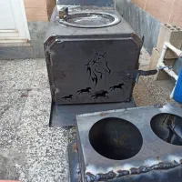 بخاری هیزمی با ترفلای