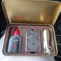 دست کامل فندک کلکسیونی و خواص طرح ساعت