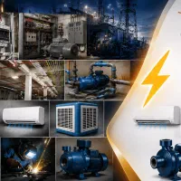 برق کار صنعتی ساختمانی کولر دوربین آیفون رفع اتصال