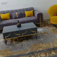 مبل|مبلمان خانگی و میز عسلی|کاکی, |دیوار