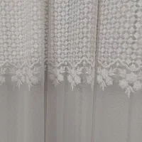 پرده حریر شاین طرح دار