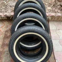 لاستیک 14 دورسفید وانت مزدا شورلت بنز دور سفید