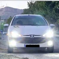 سپر جلو 206 همراه با دو هدلایت تو مه شکن