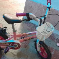 دوچرخه صورتی دخترانه