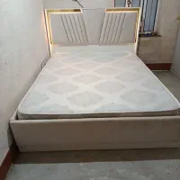 سرویس خواب دونفره با تشکطبی|تخت و سرویس خواب|کلاله, |دیوار