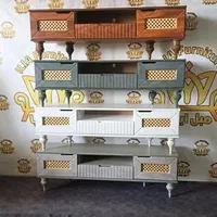 میزتلویزیون حصیری جدید