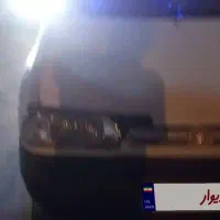 پراید سفید شاسی جلو جفت تعویض شده
