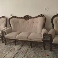 مبل نیمه استیل ۷نفره|مبلمان خانگی و میز عسلی|قم, گلزار|دیوار
