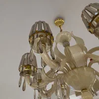 لوستر در حد نو|لوستر و چراغ آویز|تهران, گلستان (شهرک راه آهن)|دیوار