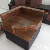 فروش مبل تخت شو ۷ نفره|مبلمان خانگی و میز عسلی|صومعه‌سرا, |دیوار