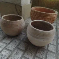 گلدان سفالی|صنایع دستی و سایر لوازم تزئینی|گرگان, |دیوار