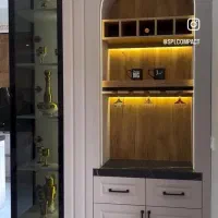 طراحی و اجرای کابینت و کمدو تی وی