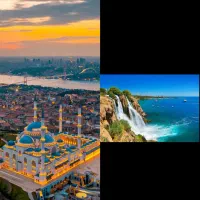 تور ترکیبی استانبول و آنتالیا هتل ۳ تا ۵ ستاره