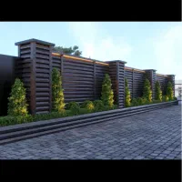 دیوار پیش ساخته بتنی محصورسازی وتفکیک زمینهای بزرگ