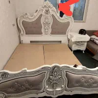 تخت همراه کمد سالم