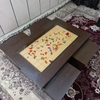 میز و گل میز MDF ویترین دار درحدنو آکبند|مبلمان خانگی و میز عسلی|شیراز, شهرک مطهری|دیوار