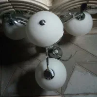 لوستر استیل. چراغ گازی