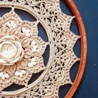 دیوارکوب قلاب بافی.رومیزی|صنایع دستی و سایر لوازم تزئینی|تهران, چیتگر جنوبی|دیوار