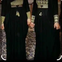 مانتو عبایی مجلسی زنانه کت وست پیراهن سنگ دوزی
