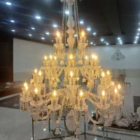 لوستر بزرگ تالاری|لوستر و چراغ آویز|تهران, چیتگر جنوبی|دیوار