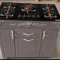 گاز کابینتی ۴درب MDF|اجاق گاز و لوازم برقی پختوپز|ارومیه, |دیوار