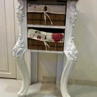 کنسول قاشق چنگال و سبدپایهدار پیاز سیبزمینی