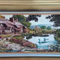 تابلو فرش منظره|تابلو فرش|مشهد, شهید مطهری|دیوار