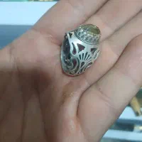 انواع انگشتر تک روهم با معاوضه|جواهرات|یزد, |دیوار