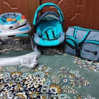 ست کریر روروئک و کیف بچه چمگلک