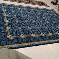 فرش 1200شانه سرمه ای تراکم 3.600