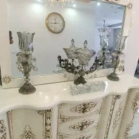 شمعدان وشکلات خوری کریستال